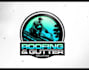 design awesome roofing logo with express deliver