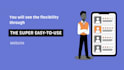 be your front end web developer with HTML, CSS, javascript