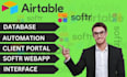 build  airtable and softr web apps with smart automation