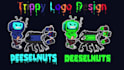 design trippy psychedelic and mascot logo design