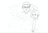 draw a custom face illustration for gift