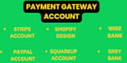 integrate paypal and stripe and create payment gateway