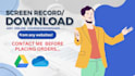screen record online courses, webinars, training