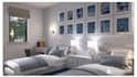 decorate and 3d render your home office
