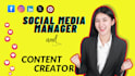 be your all social media manager