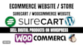 build automated ecommerce website store with surecart woocommerce on wordpress