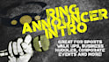 record a wrestling or MMA style ring announcer voiceover