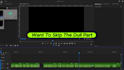 professionally cut your videos