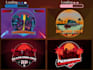 design roleplay logo, discord sever, fivem server animations