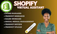 be yours shopify  virtual assistant ecommerce management shopify store manager