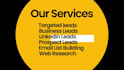do in b2b lead generation, business leads and linkedin leads