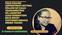 do telemarketing, appointment setting, 3pl logistics, cold calling
