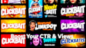 design premium style youtube thumbnails