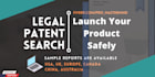 do patent search and trademark check for your product