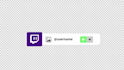 create twitch follow, subscribe or prime animation