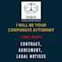 draft contracts, agreements, pleadings, notices and legal documents