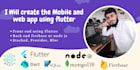 create a custom flutter app for ios, android, and web