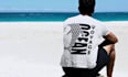 design vintage summer beach surfing tropical vocation outdoor tshirt