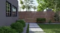 do 3d landscape of backyard front yard pool patio deck plant