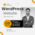 design wordpress, shopify and squarespace business website