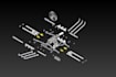 make 3d mechanical parts and 2d engineering drawings using solidworks