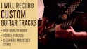 create a guitar track for your song