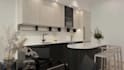 create 3d model and render one interior design per room