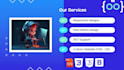 design and develop responsive websites using HTML, CSS, bootstrap and javascript
