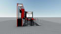 3d exhibition booth, stand, and exhibition booth backdrop