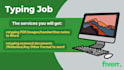 convert PDF to editable excel, word, accurate data entry service