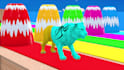 create best animal crossing fountain cartoon and 3d animation video for kids