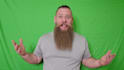 be your bearded american green screen actor
