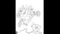 pencil drawing service object and anime
