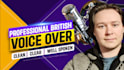 record a well spoken british voiceover
