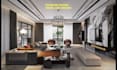 create photorealistic 3d interior living, kitchen, bedroom