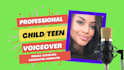 do an american childs voiceover