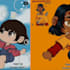 illustrations, design , fanarts and more in style chibi