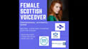 record a professional scottish female voice over