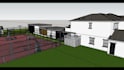 3d house exterior design,interior design,and 3d rendering