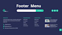 redesign or fix wordpress website header, footer, mega menu