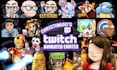 draw and animate awesome twitch emotes for you