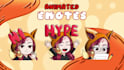 draw basic cute emotes and animated cute emotes