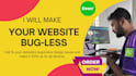 debug your HTML CSS and javascript code within 24h