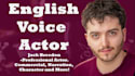 record a pro voiceover, british, accents and characters
