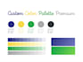 create a professional custom color palette rgb cmyk  pantone