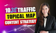 plan effective blog content strategy for topical map