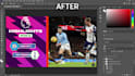 edit your football youtube thumbnails