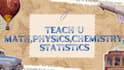 tutor you math,statistic,physics and chemistry