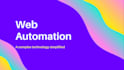 develop puppeteer based web automation application