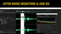 fix or repair any sounds on your voice recording or video